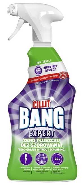 CILLIT BANG Засіб для чищення кухні для видалення жиру BANG Degriser Triger12х750мл